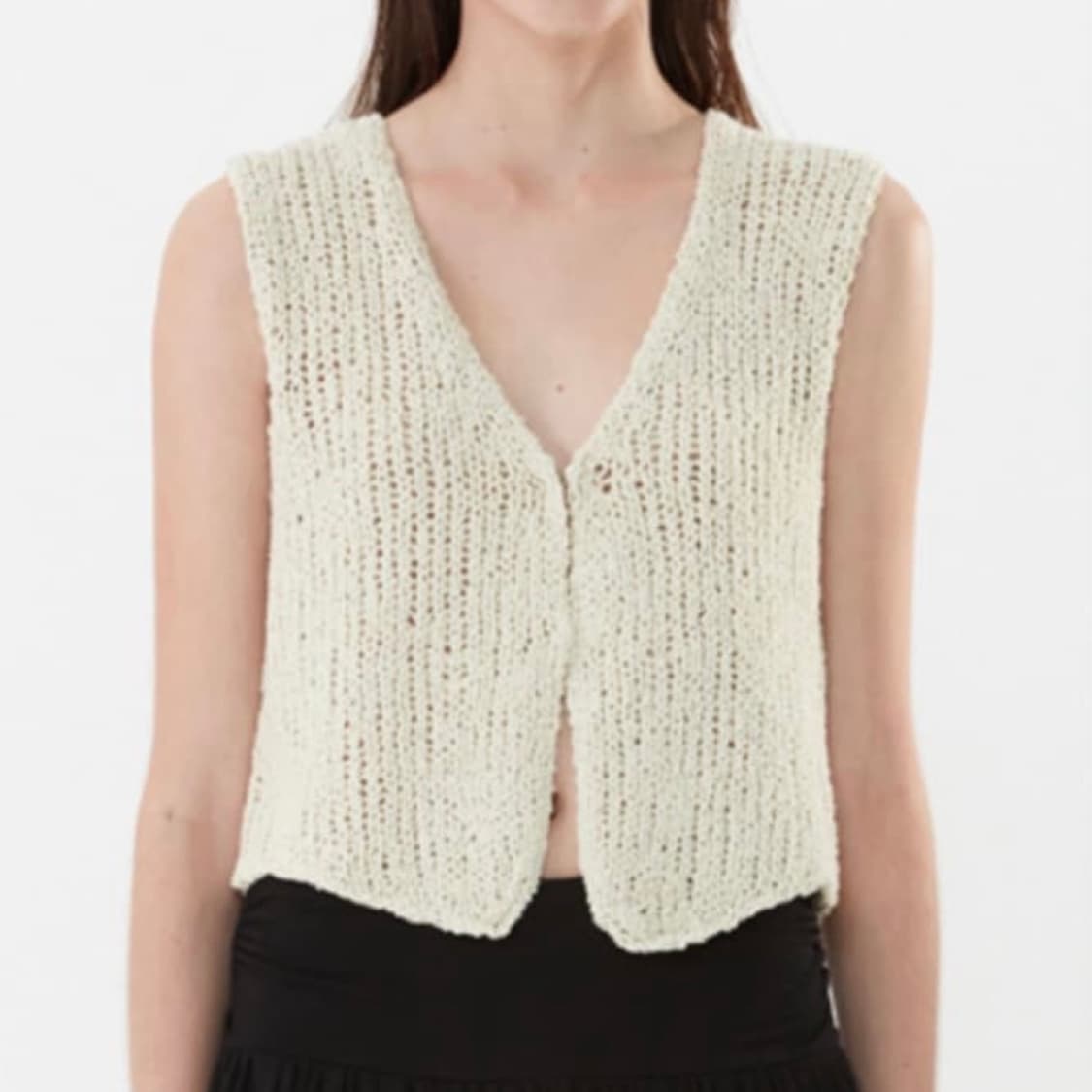 open Yy V-NECK KNIT VEST 상품이미지3