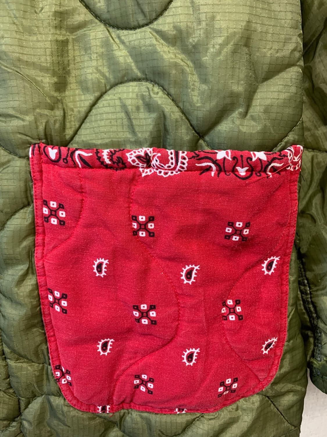 오리지날 밀리터리 내피 리메이크 상품이미지4