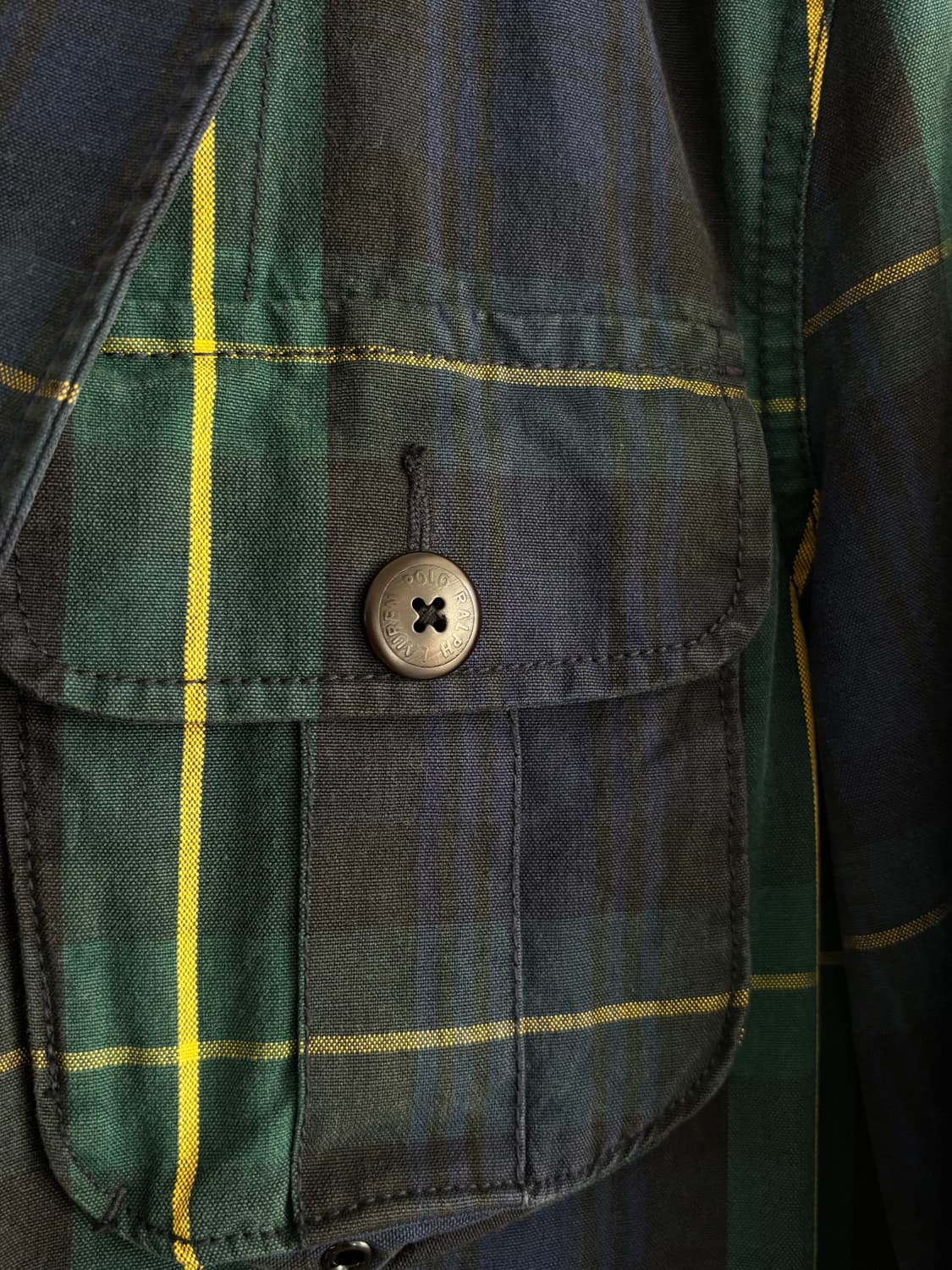 Polo 폴로 랄프로렌 타탄체크 블레이저 자켓 상품이미지4