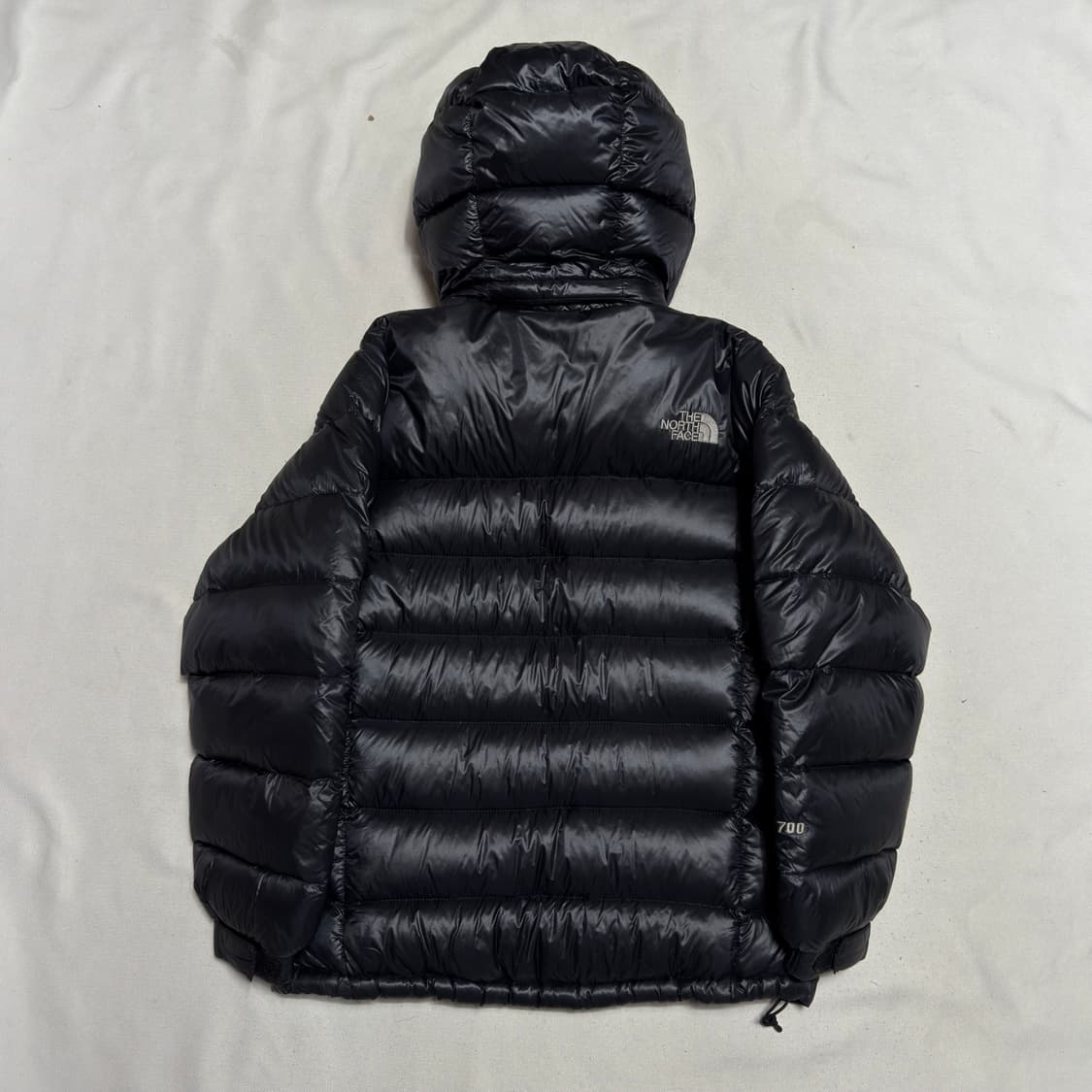 90 노스페이스 눕시 700 구스다운 후드 패딩 상품이미지3