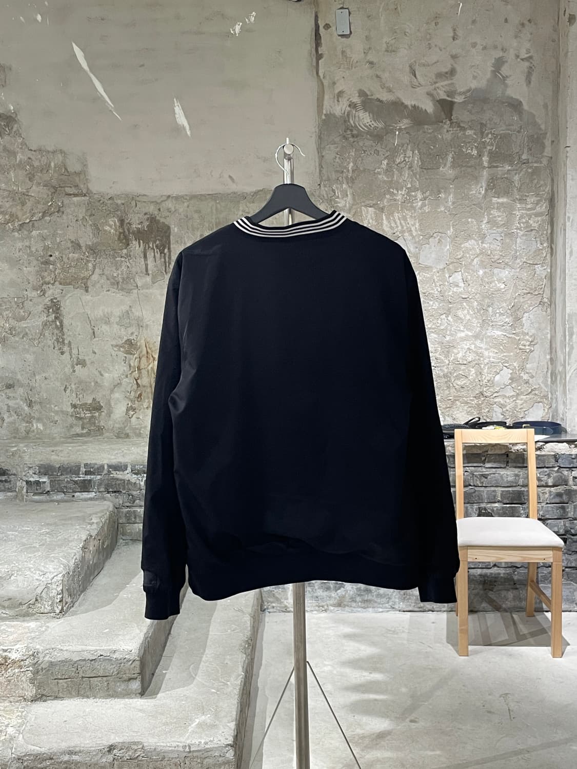 아디다스 07F/W 블랙 베이스볼 V넥 웜업 상품이미지6