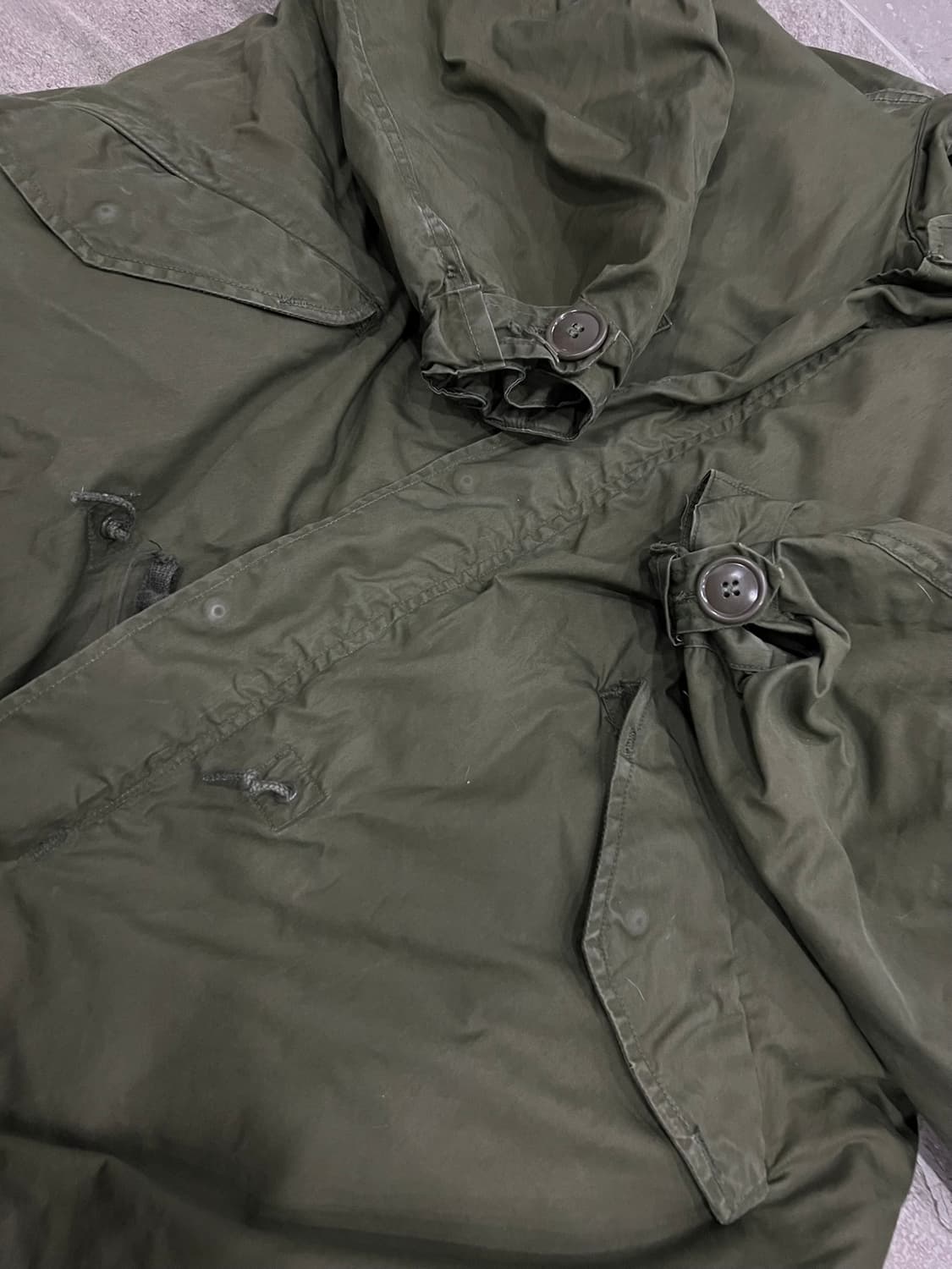 (M) M65 피쉬테일 오리지널 개파카 상품이미지7