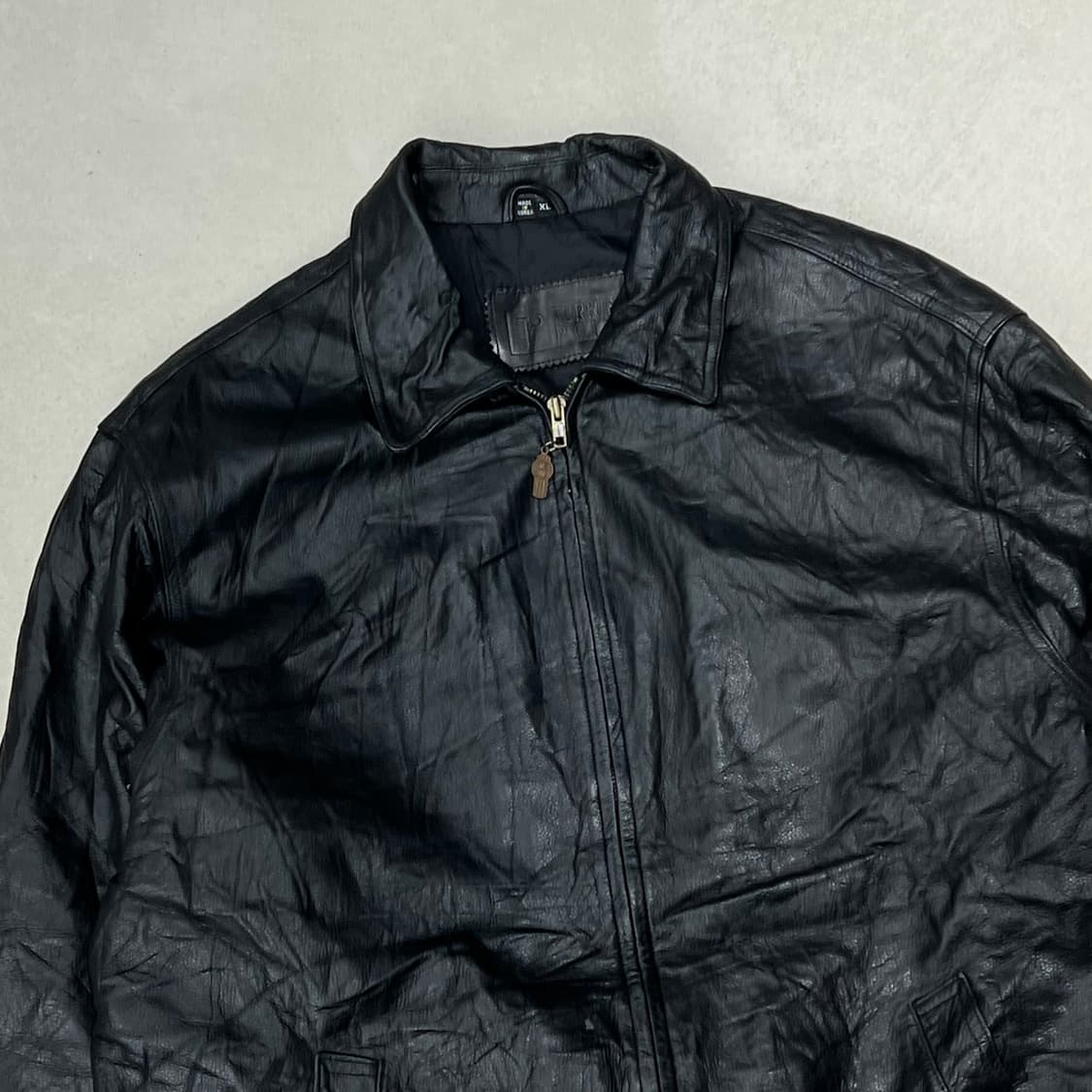 리얼레더 봄버자켓 s09193 상품이미지4