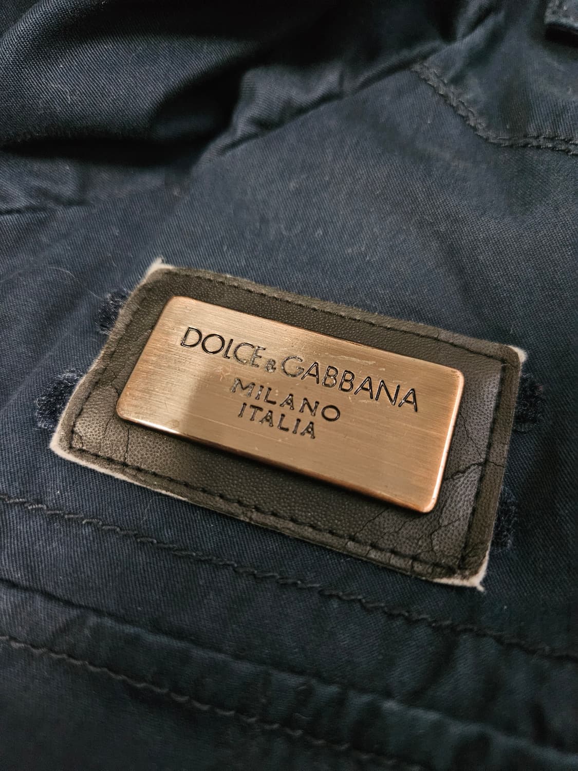 돌체앤가바나 남성 M65 사파리 헌팅자켓 코튼 후드포켓 빈티지 48 정품 상품이미지3