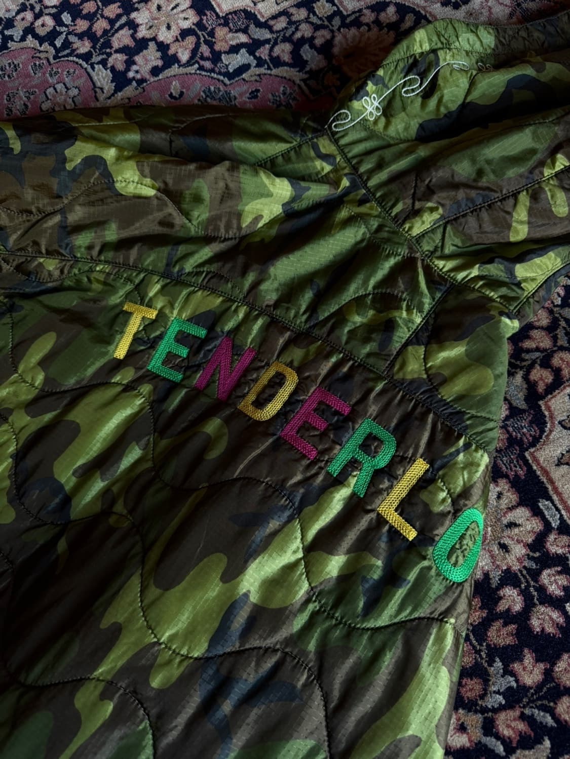 텐더로인 카모플라주 후드 판초 자켓  상품이미지6