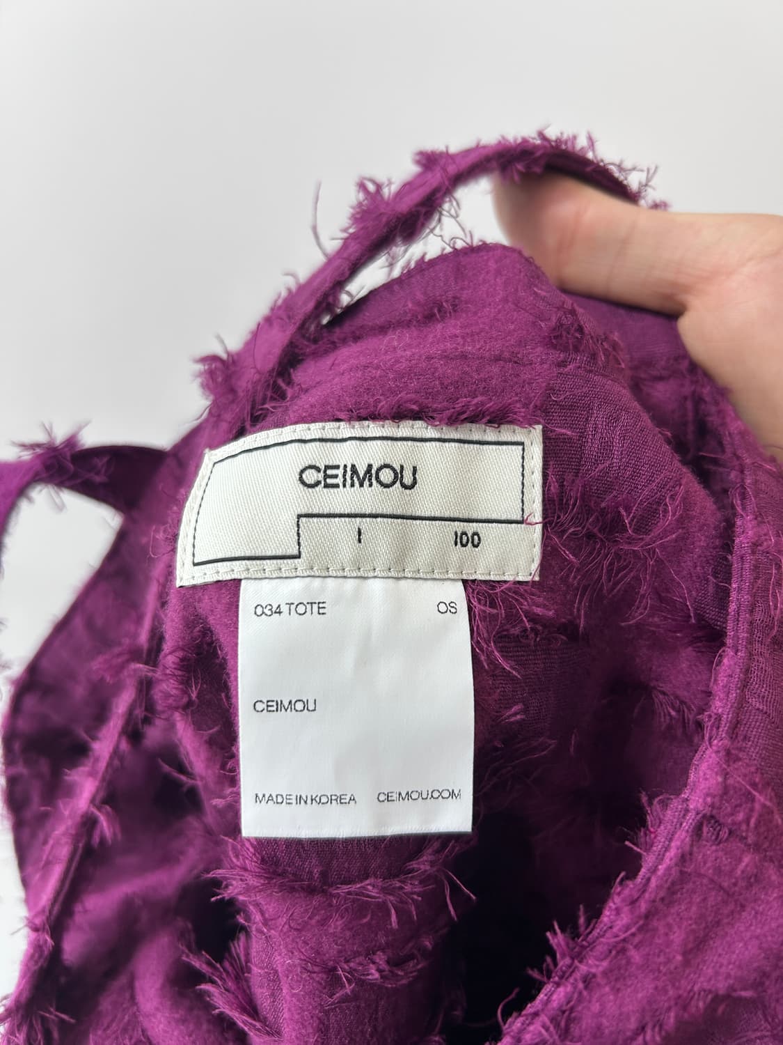 Ceimou 세이모우 034 토트백 상품이미지2