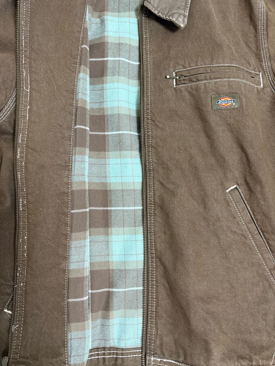 디키즈 플란넬 라이닝 데님자켓 XL 상품이미지3
