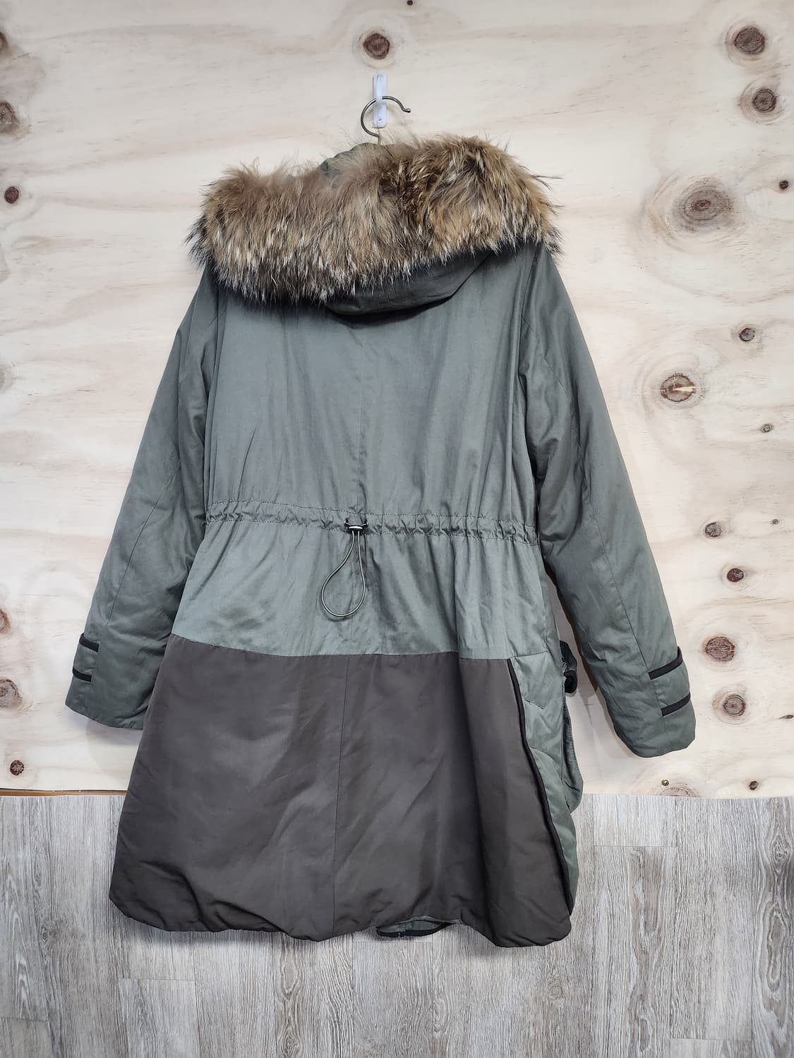 119) 앤클라인 후드 사라피 패딩 상품이미지2