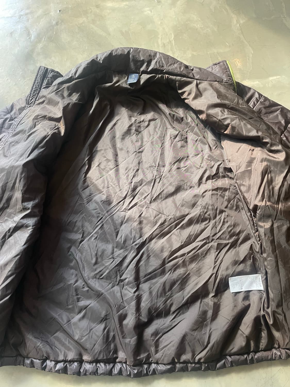 몽벨 경량 패딩 브라운 XL 상품이미지7