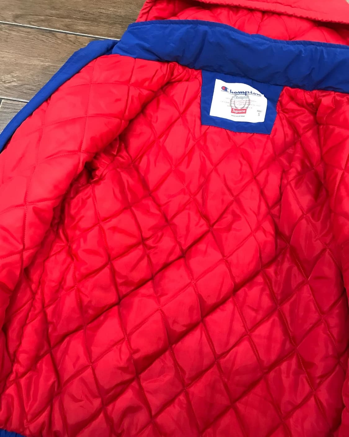 Supreme X Champion Puffy JK - 15Fw 상품이미지9