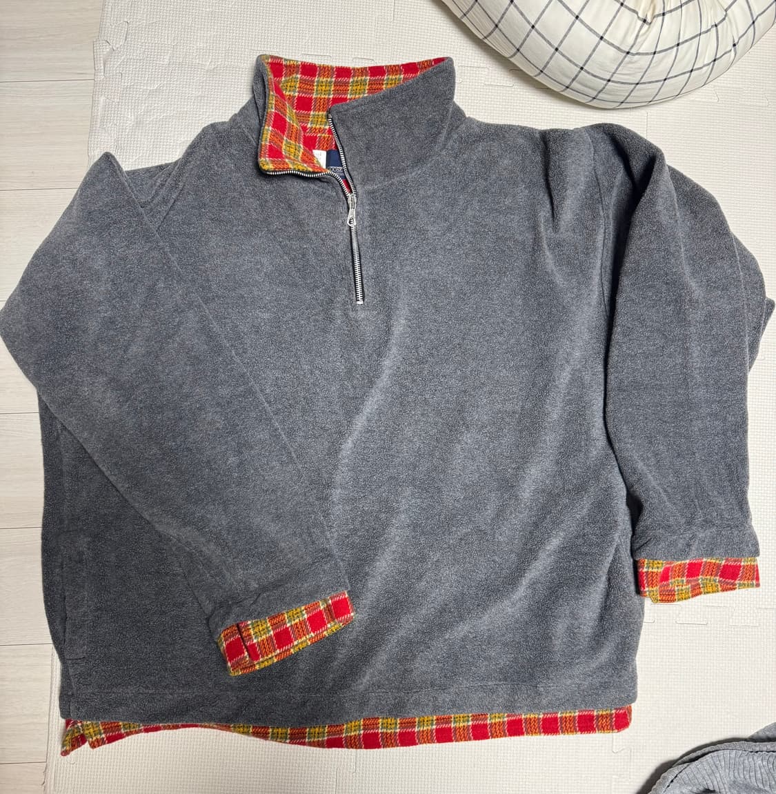 90s made in italy Goose & Gander 하프집 플리스 상품이미지1