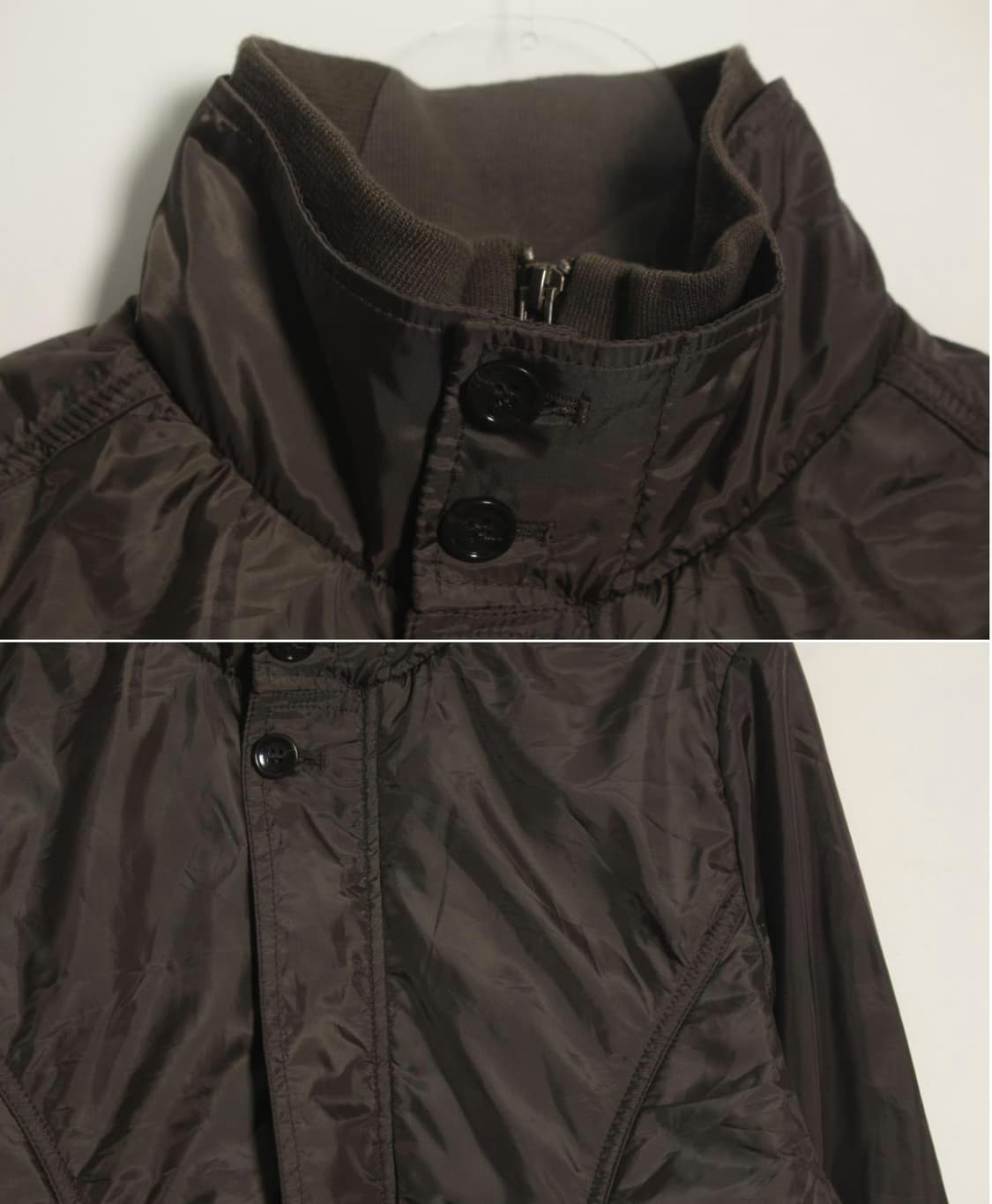 오리엔탈드레스 빈티지 하이넥 자켓 카키 상품이미지2