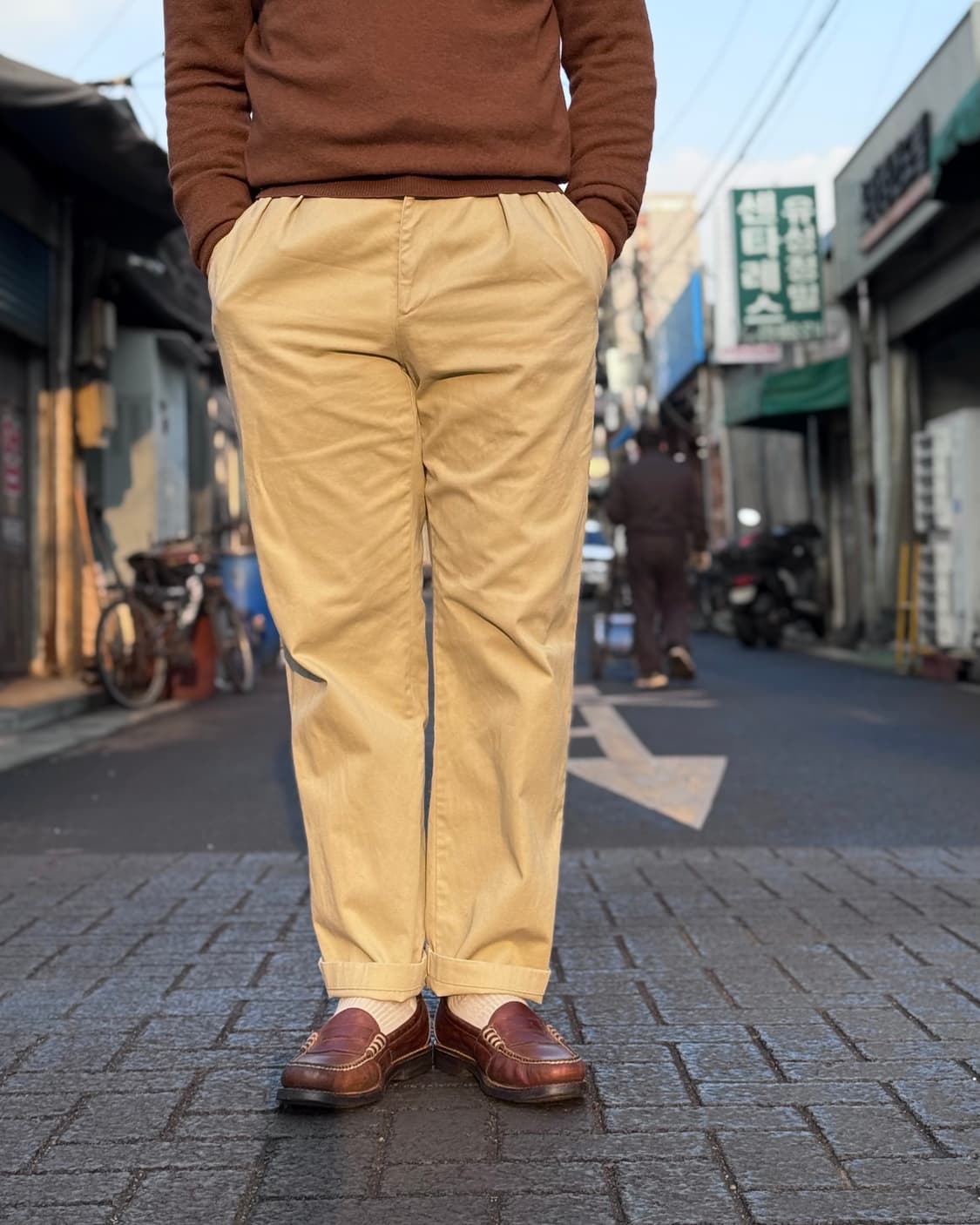 90's 폴로 골프 투턱 클래식 골프 팬츠 30 상품이미지7