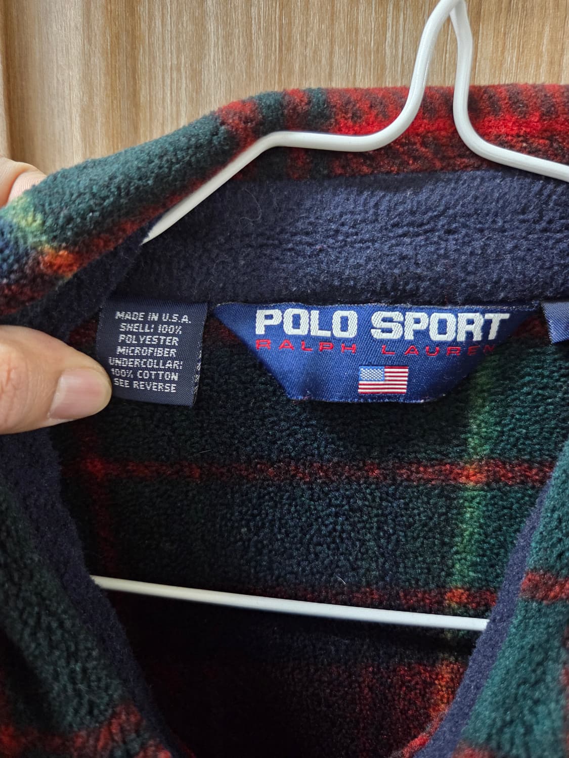 폴로 90s 후리스 자켓 상품이미지4