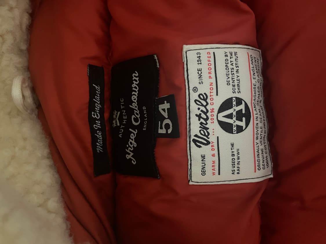 나이젤카본 에베레스트 파카 패딩 블랙 오렌지 54 사이즈 상품이미지4