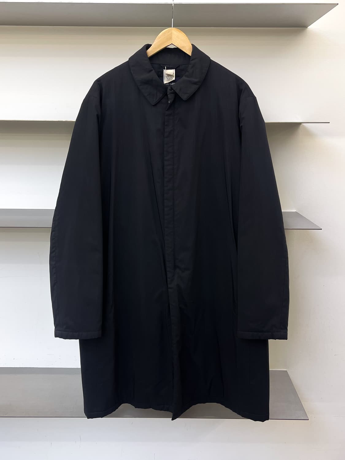 조르지오 아르마니 90s 로로피아나 스톰 시스템 코트 상품이미지1