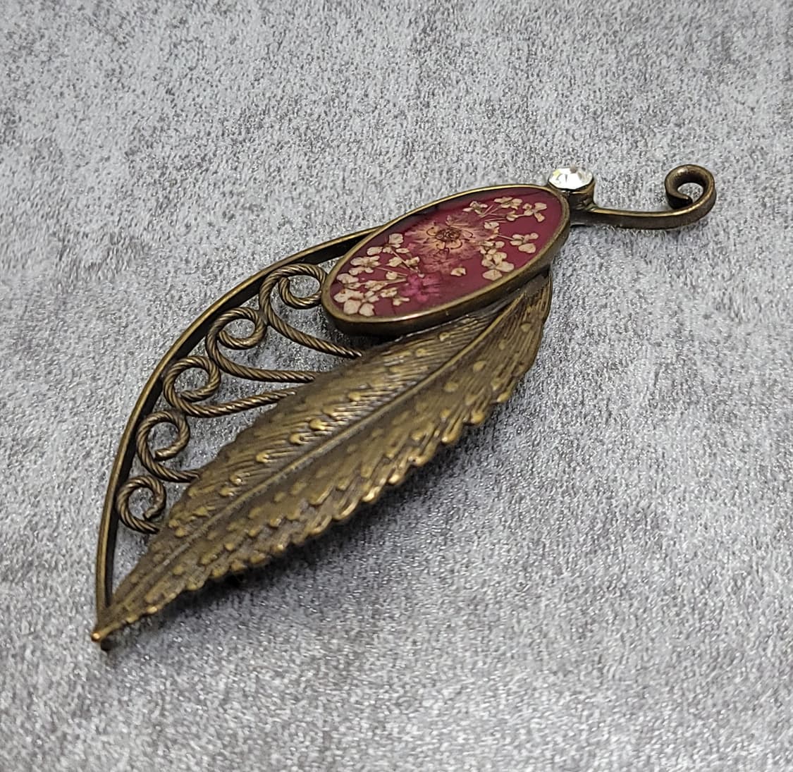 드라이플라워 빈티지브로치 상품이미지4