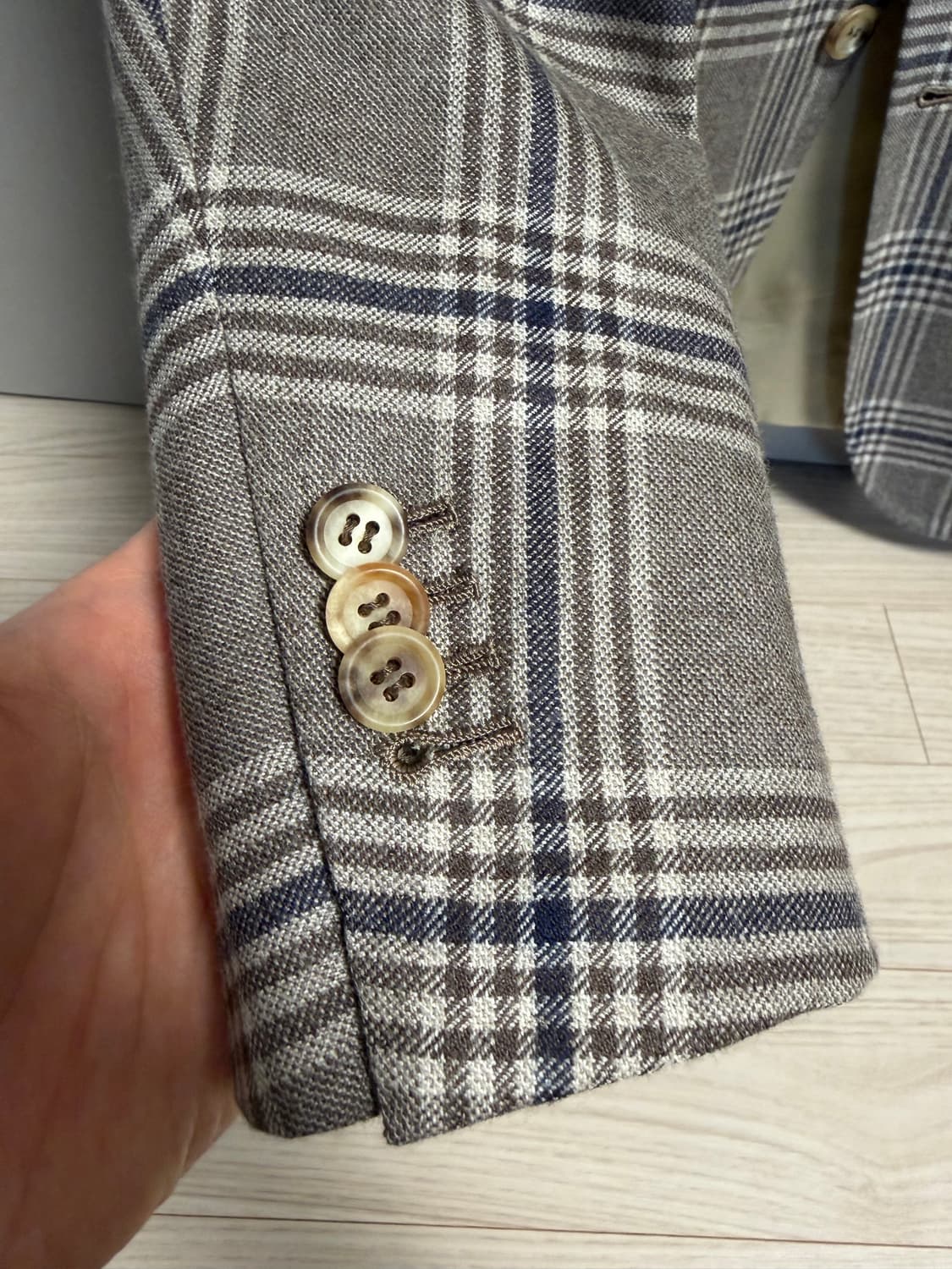 오라치오 루치아노 체크 자켓 48 상품이미지3