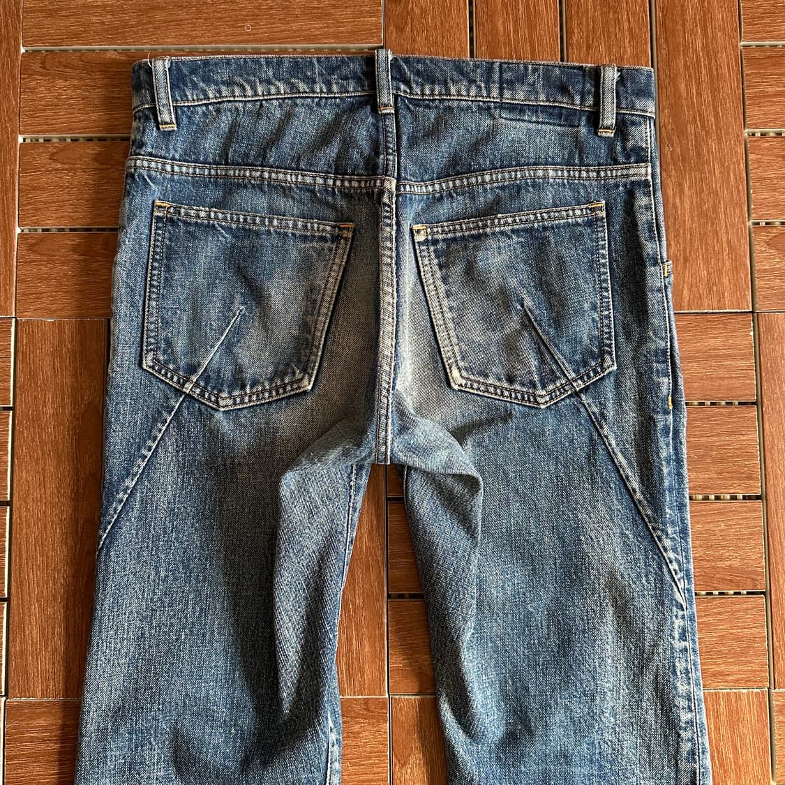 Kazuyuki Kumagai Attachment denim pants 상품이미지4