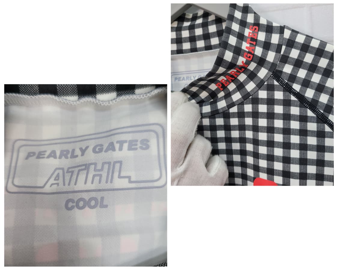 파리게이츠 골프웨어 하이넥 냉감 긴팔 티셔츠 105사이즈 새상품급 상품이미지7