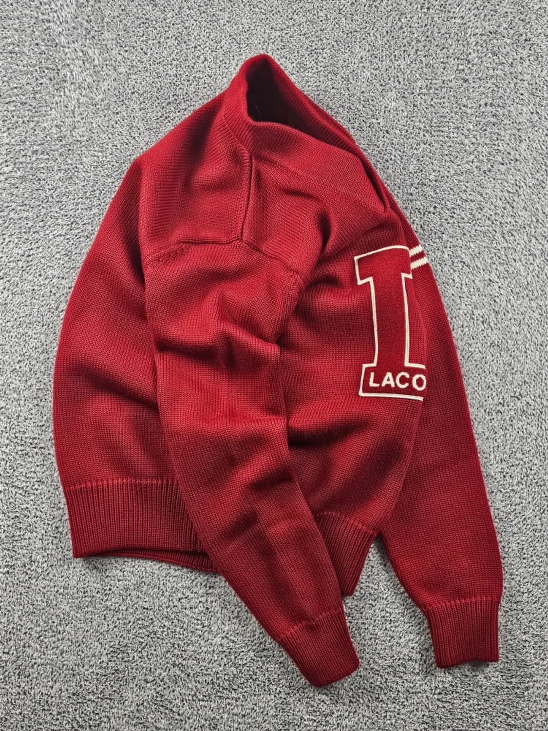 라코스테 부클 빅로고 크리켓 니트 스웨터 (4[100]) / 11311 상품이미지4