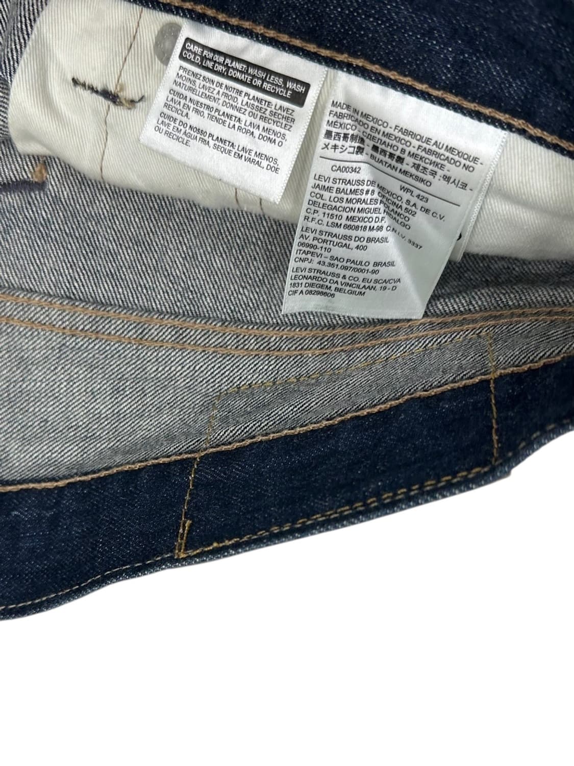 리바이스 511 진청색 청바지 (36) 상품이미지8