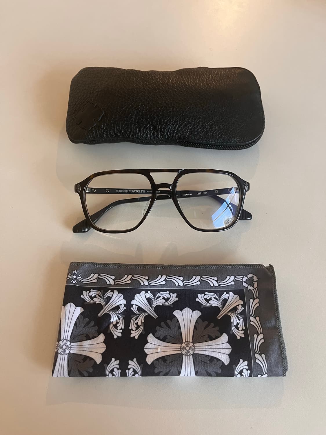 Chrome Hearts 크롬하츠 Zipher 안경 상품이미지8