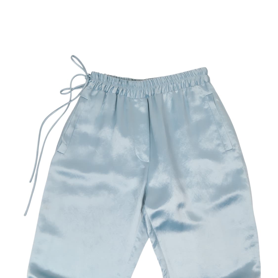 아크네스튜디오 새틴 블루 드로스트링 팬츠 상품이미지2