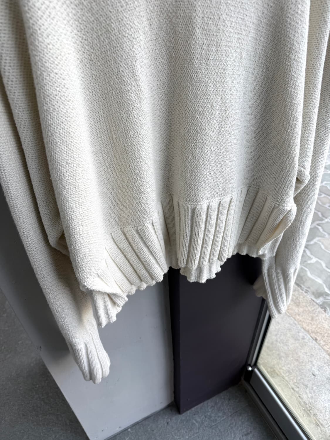 M/ 알렉산더왕 와플직조 가오리 니트 상품이미지4