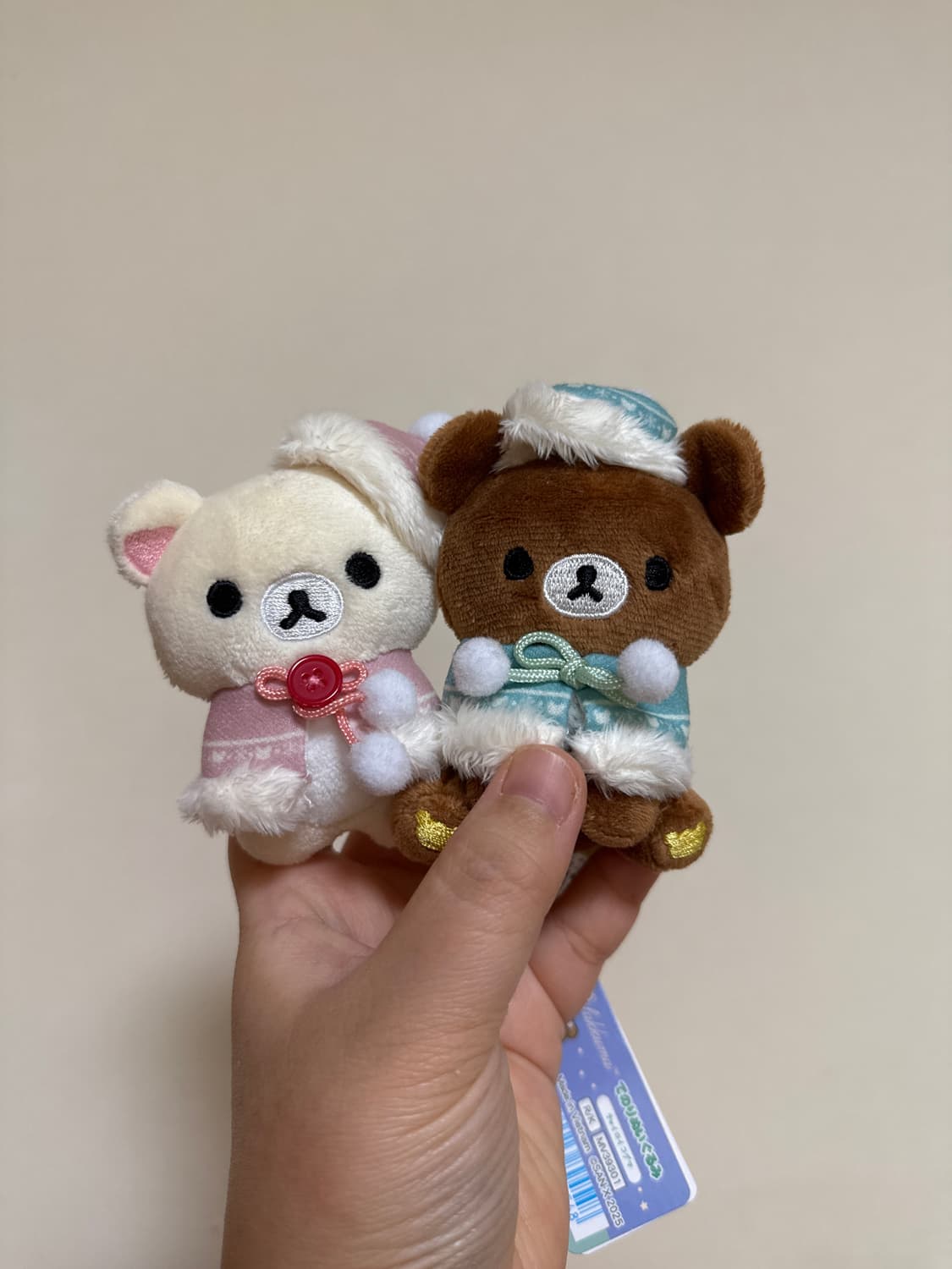 코리락쿠마,코구마 크리스마스 테노리 팝니다 (택 있음) 상품이미지1