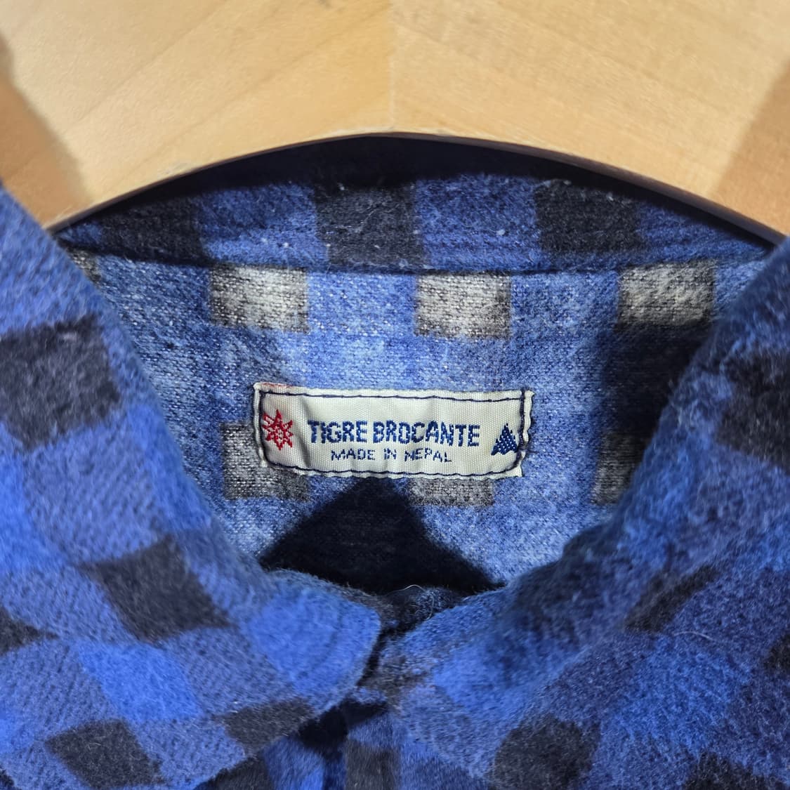 [Tigre Brocante] 티그르 브로칸테 와펜 패치워크 셔츠 상품이미지5