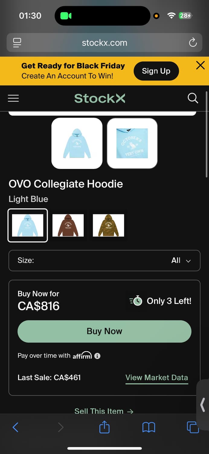 Ovo 후드집업 상품이미지3