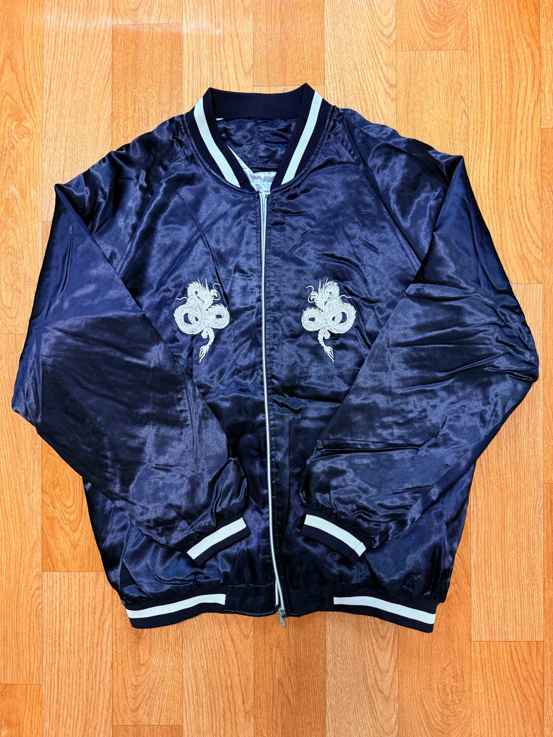 빈티지 용 자수 스카쟌(중고) 상품이미지1