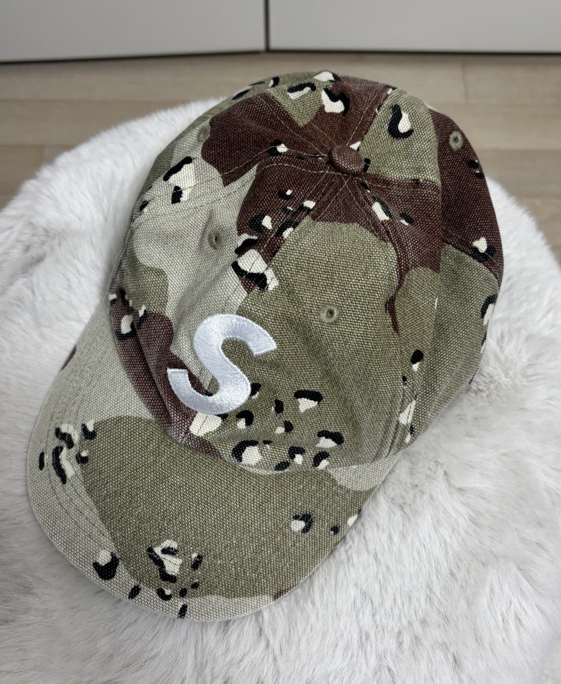 [OS] 슈프림 Supreme 피그먼트 S로고 6패널 카모 캡 팝니다 상품이미지3