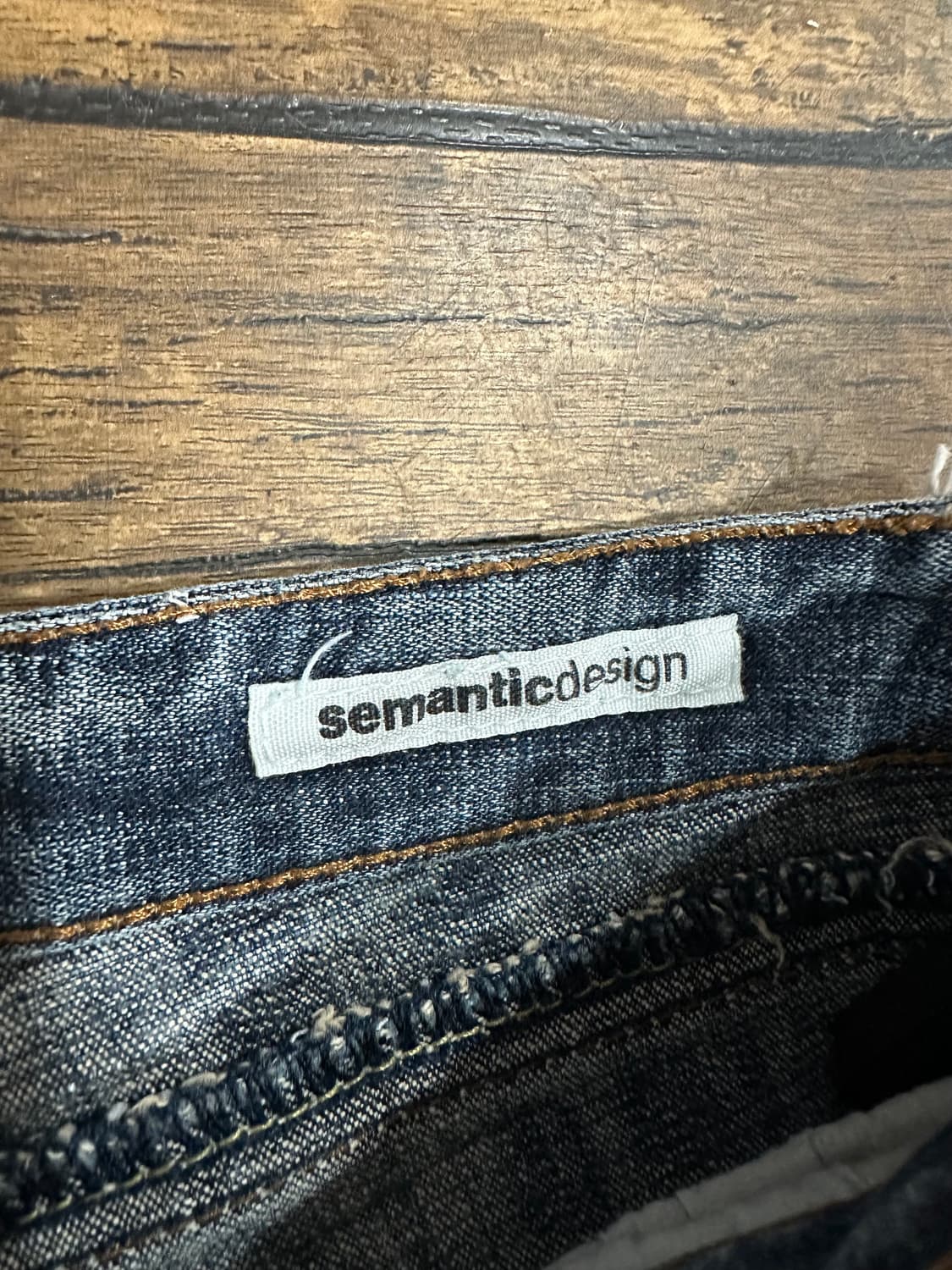 Semantic Design 일본빈티지 데님 부츠컷 청바지 29사이즈 상품이미지8