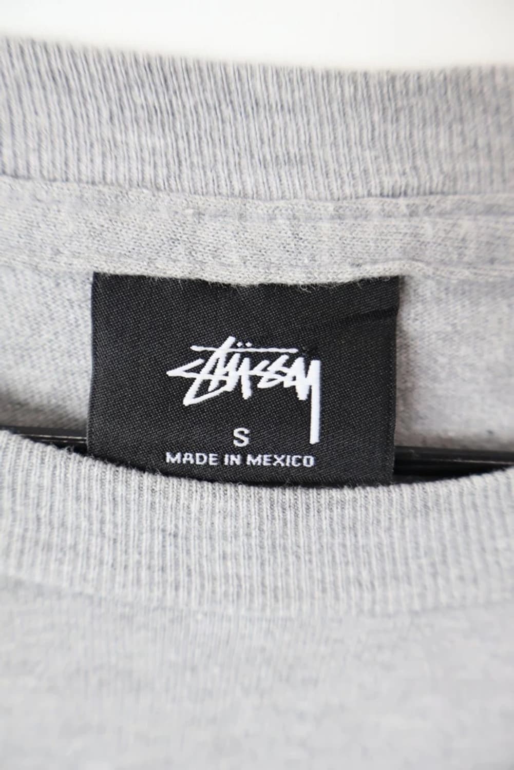 Stussy Grey Logo T Shirt 상품이미지6