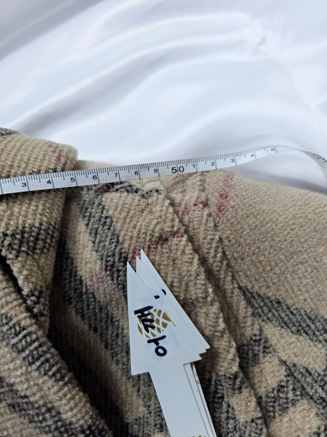 버버리체크더블코트 상품이미지7