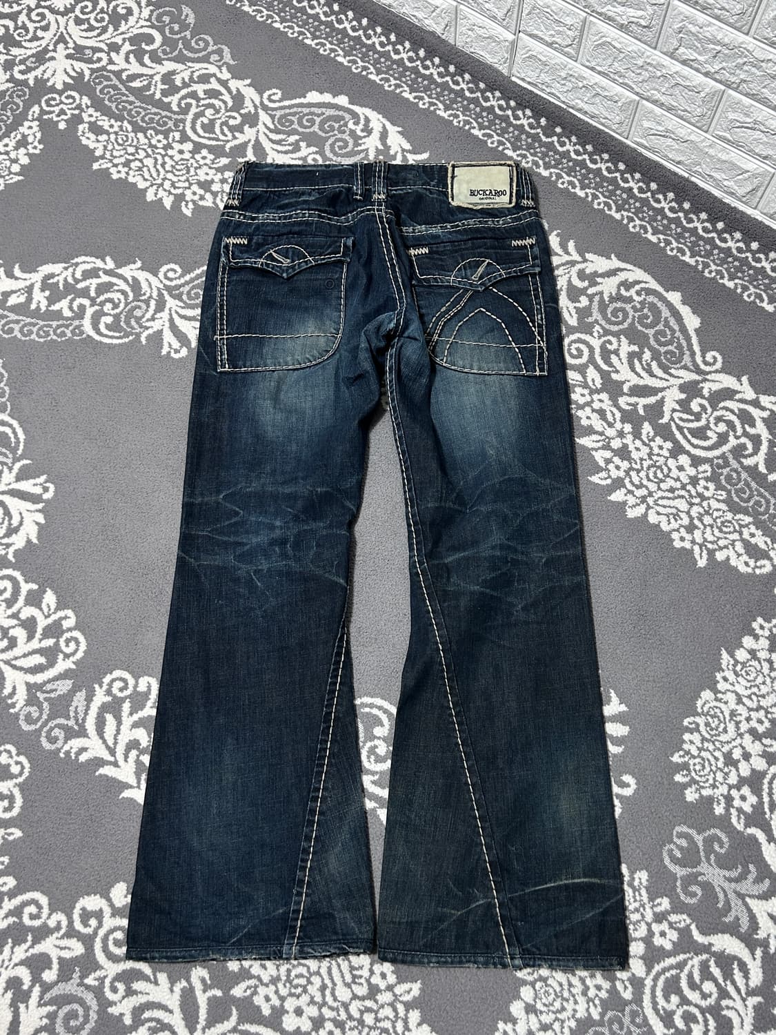 버커루 스파이럴 데님 팬츠 상품이미지5