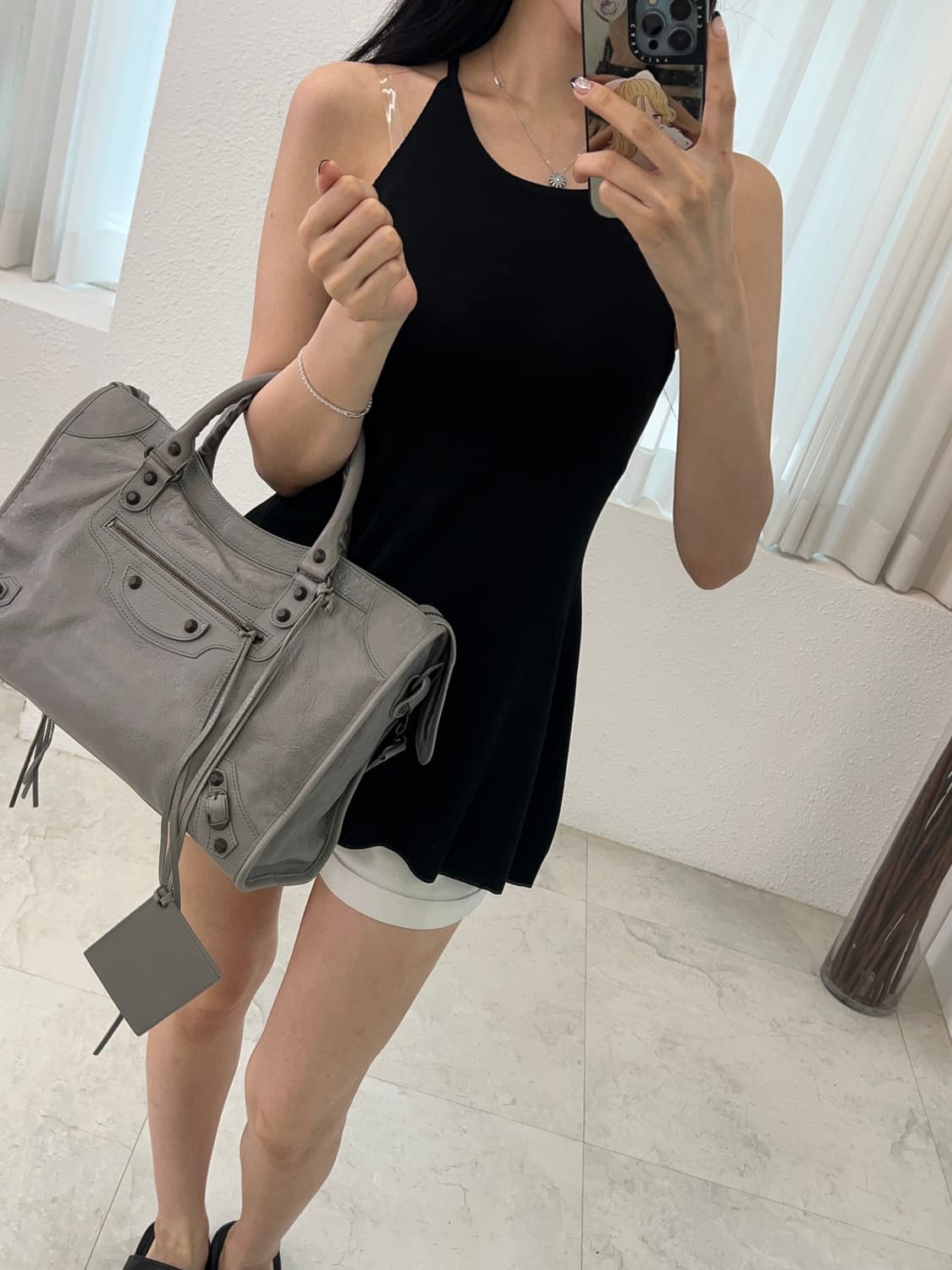 [A+급 정품] 발렌시아가 시티 모터백 미디움 상품이미지3