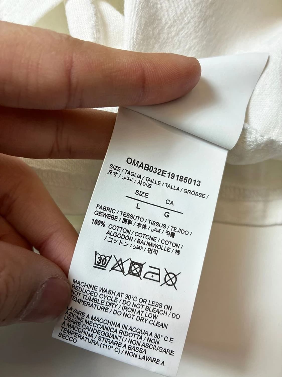 오프화이트 트라이앵글 플래닛 롱 슬리브 PN8135 상품이미지8