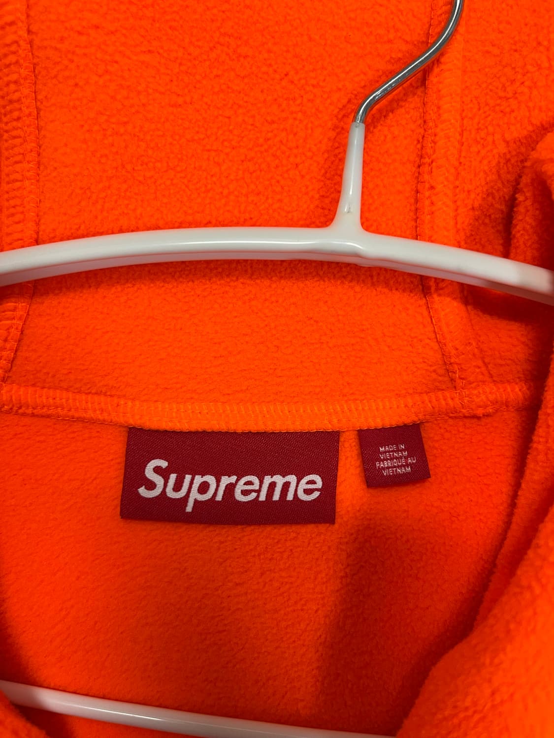 슈프림 폴라텍 페이스마스크  하프 집 후드 M 상품이미지2