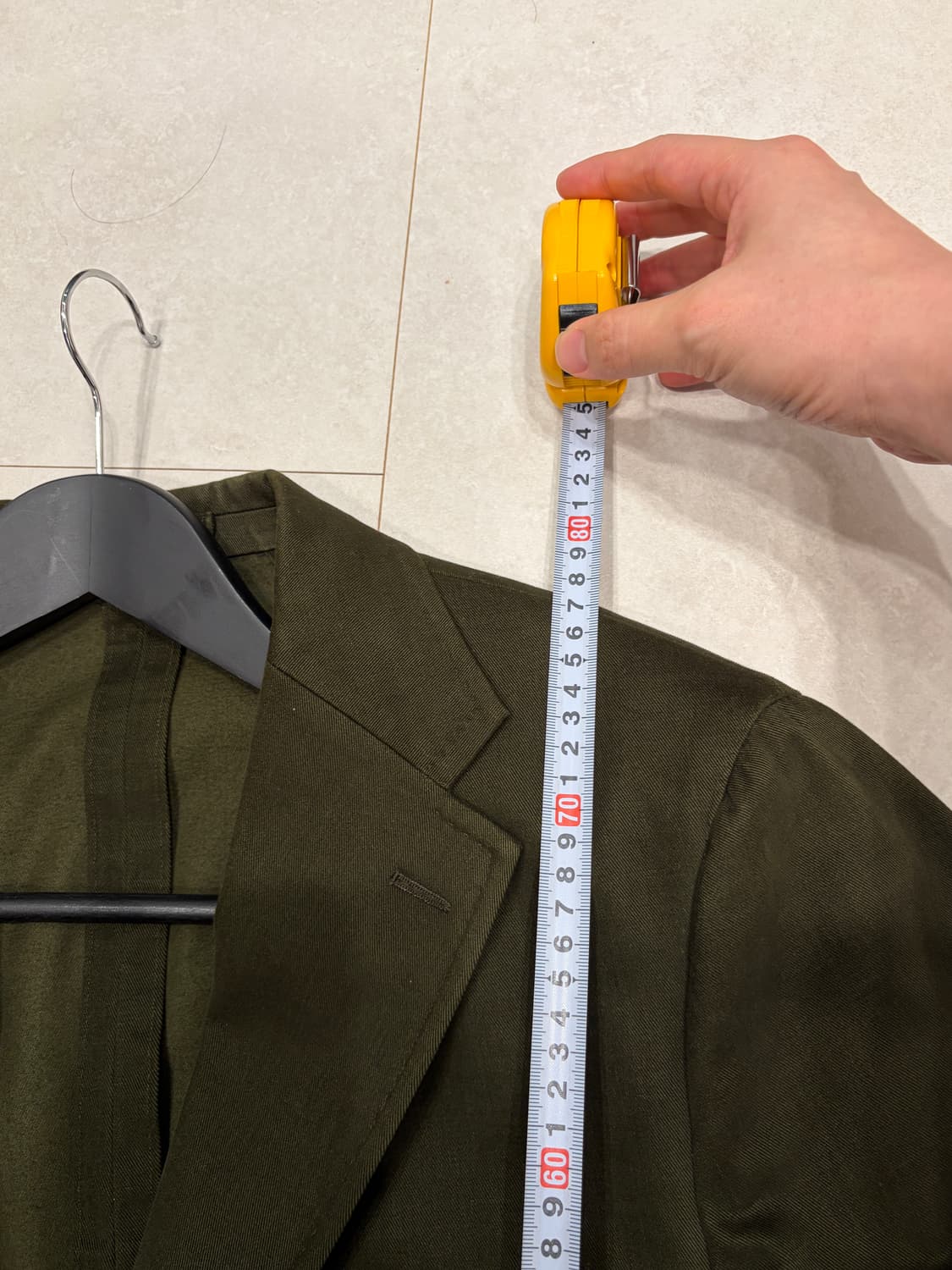 드레익스 올리브 코튼 셋업 수트 상품이미지6