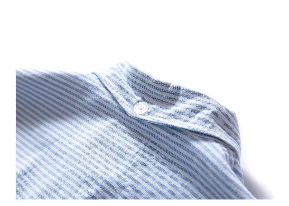 ️️️♦️ RODY2 / 오가닉 코튼 재패니즈 스트라이프 옥스포드 셔츠 상품이미지7