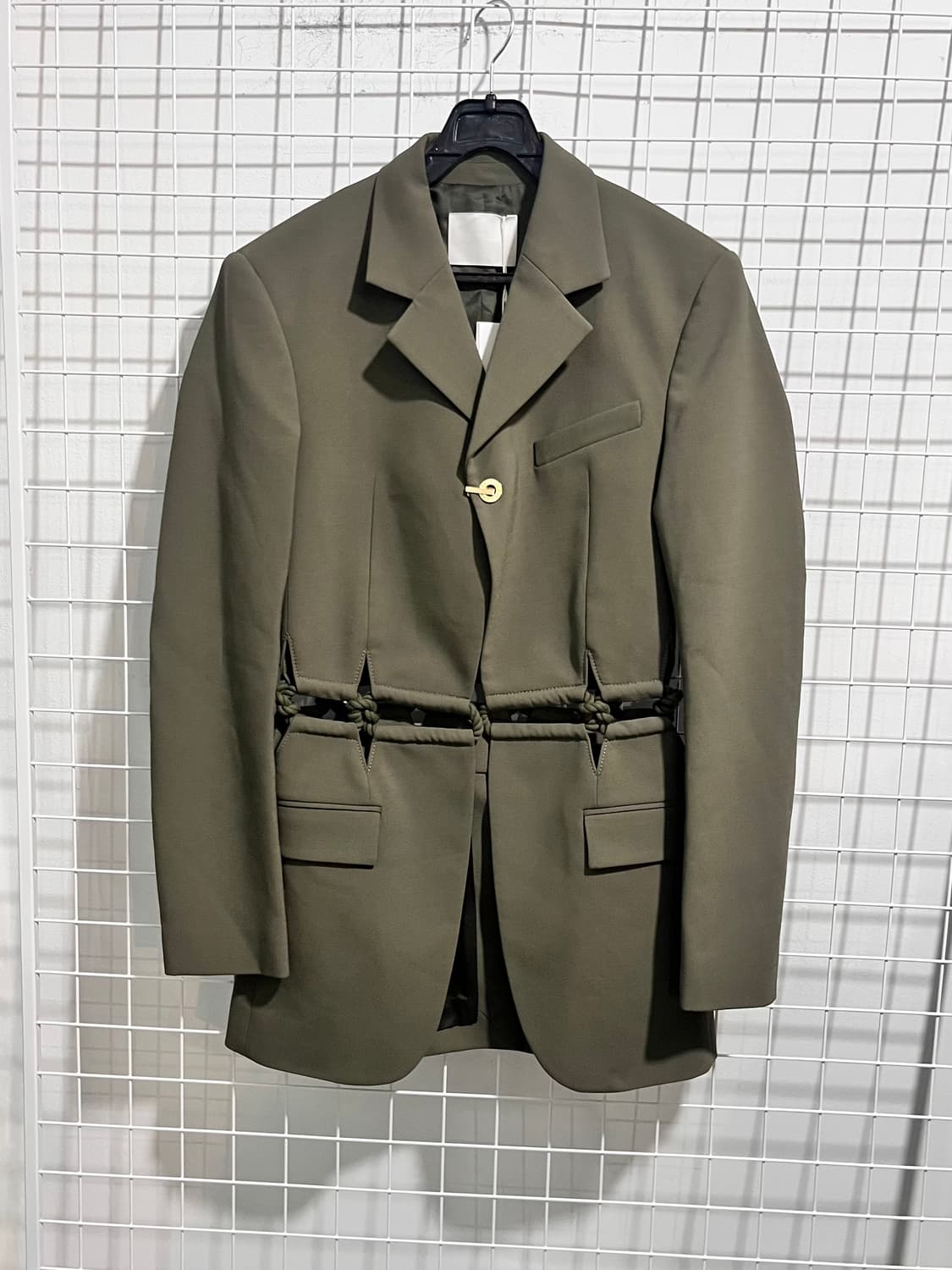 Dion Lee 디온 리 그린 로프 블레이저 XS 상품이미지5