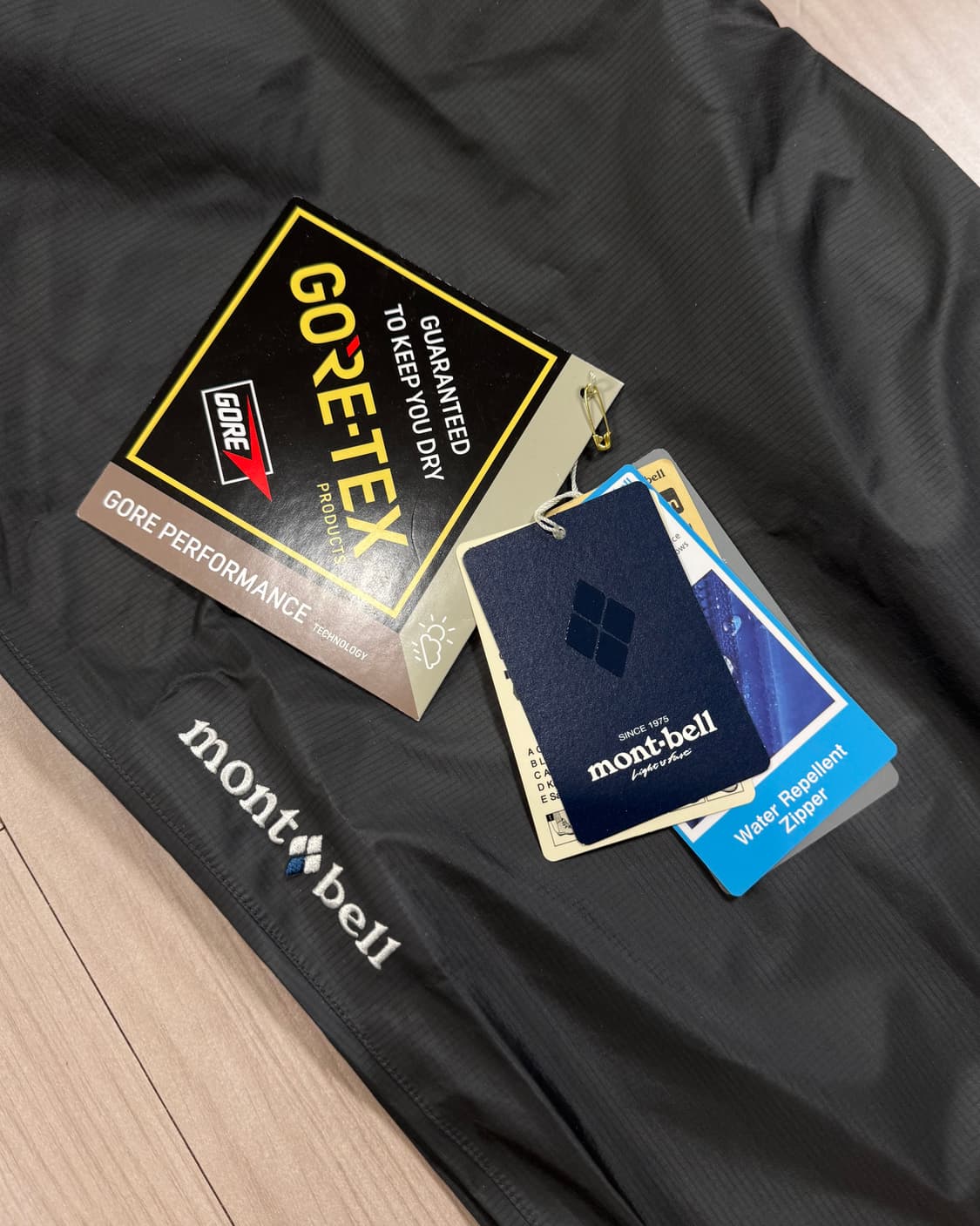 [XL] 몽벨 고어텍스 스톰 크루저 팬츠 - 차콜 상품이미지5