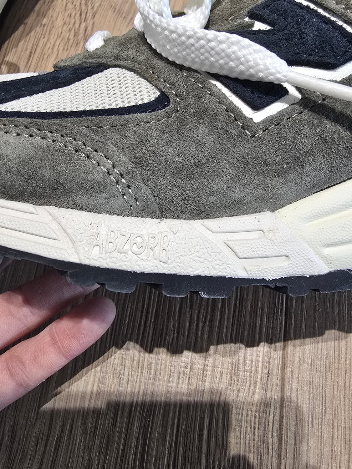 New Balance 990v2 Made in USA Olive 상품이미지4