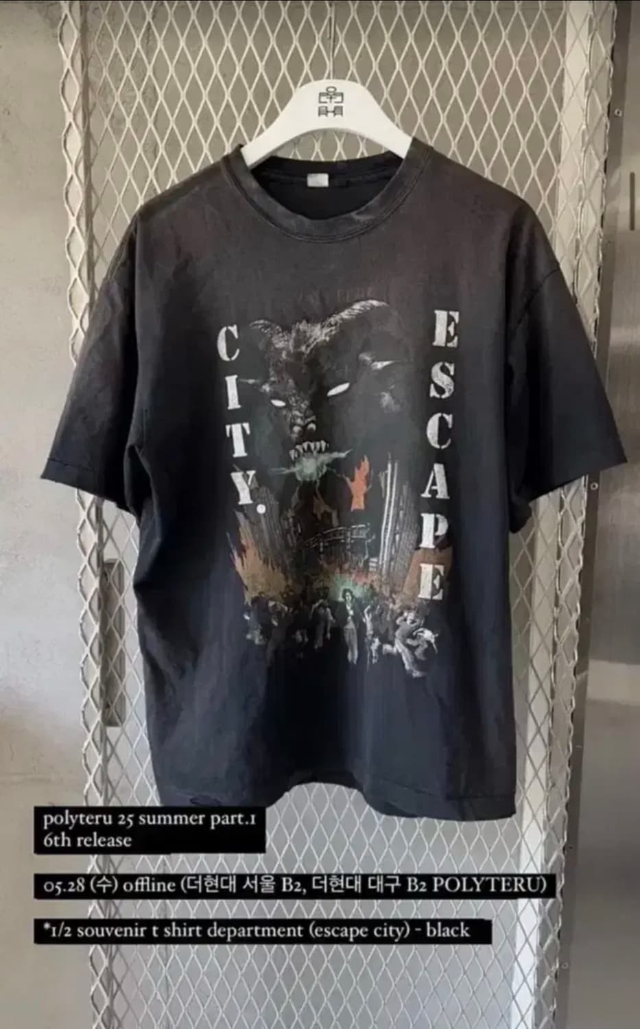 [4] 폴리테루 더현대 기념티 초판 상품이미지1