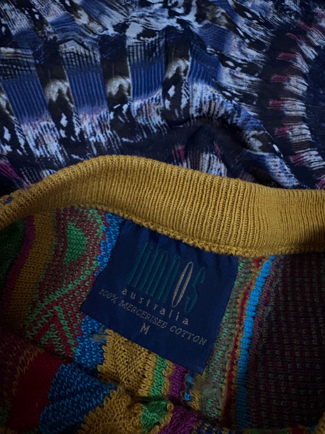 Limnos Coogi style knit 상품이미지3