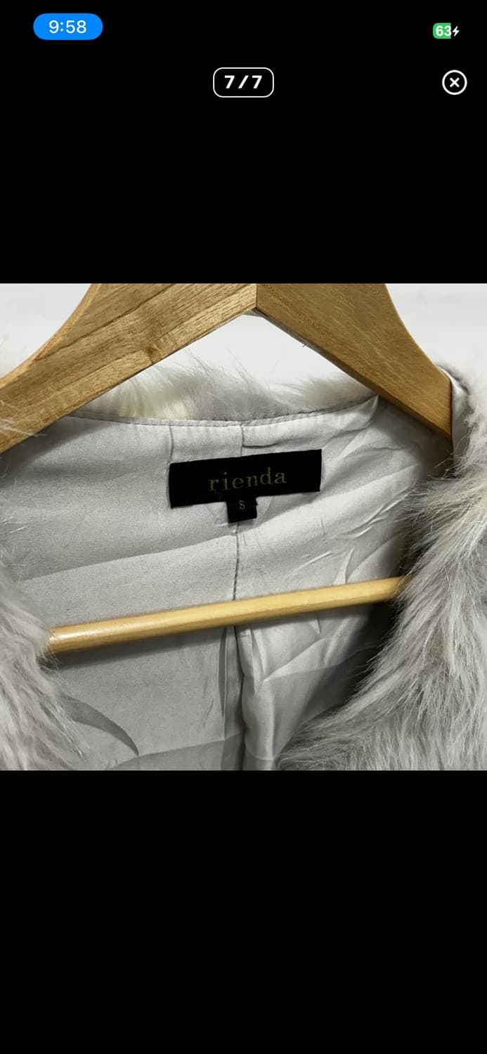 rienda 파스텔 퍼 자켓 상품이미지7