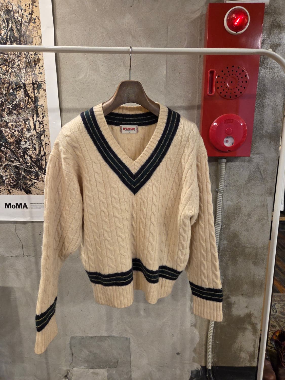 90'S 맥그리거 크리켓니트 상품이미지6